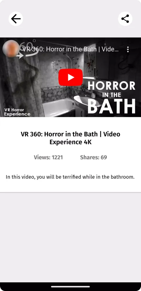 VR Horror Videos 360 Screenshots