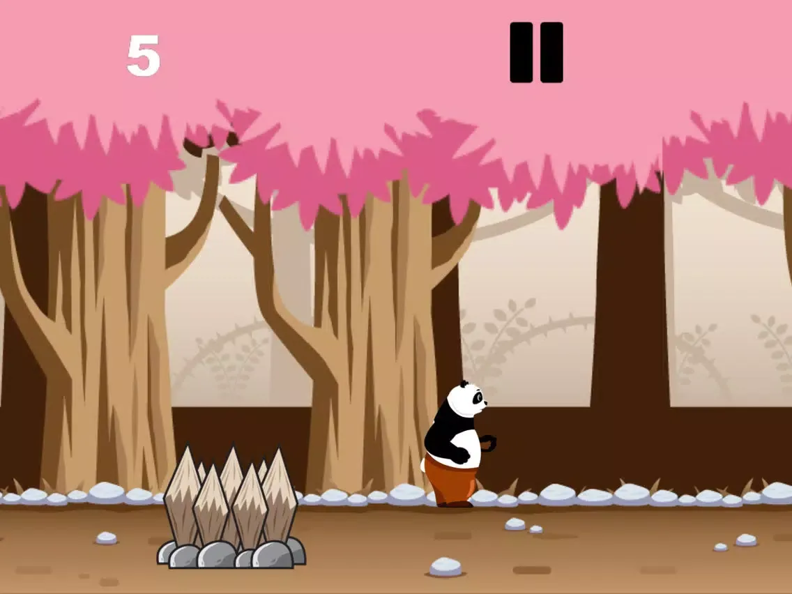 Capturas de pantalla de Jungle Little Panda Run iPad 