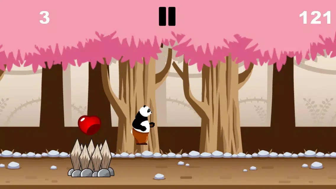 Capturas de pantalla de Jungle Little Panda Run