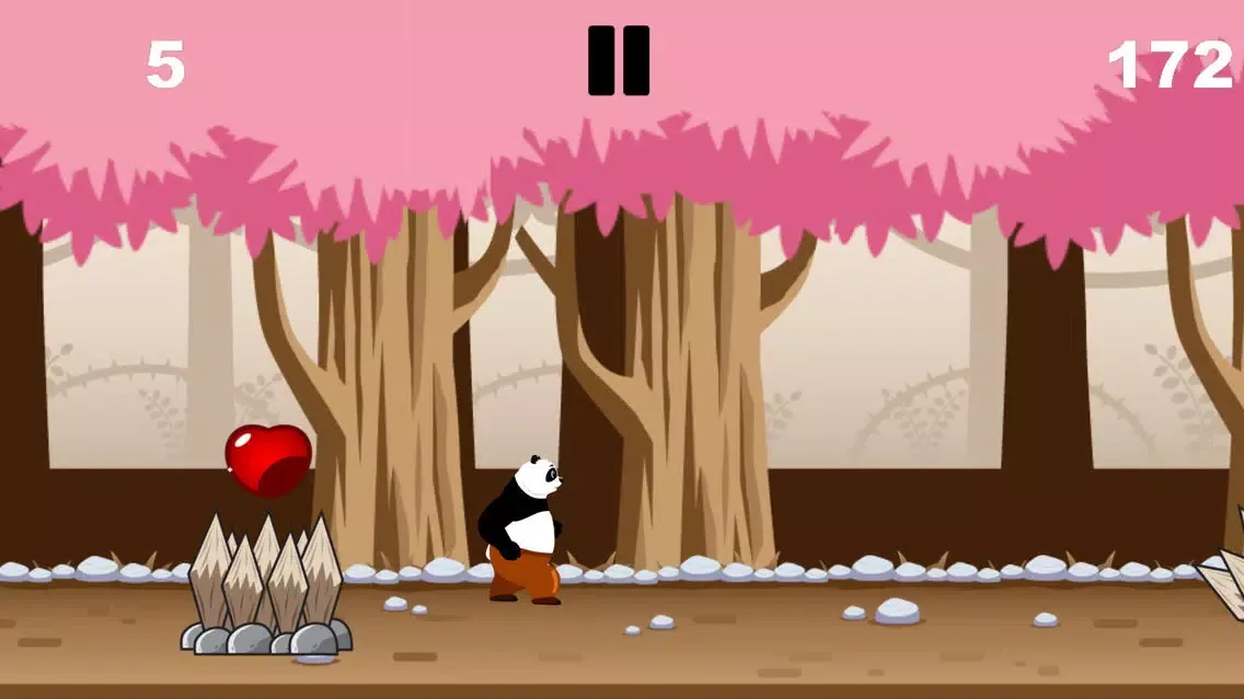 Capturas de pantalla de Jungle Little Panda Run