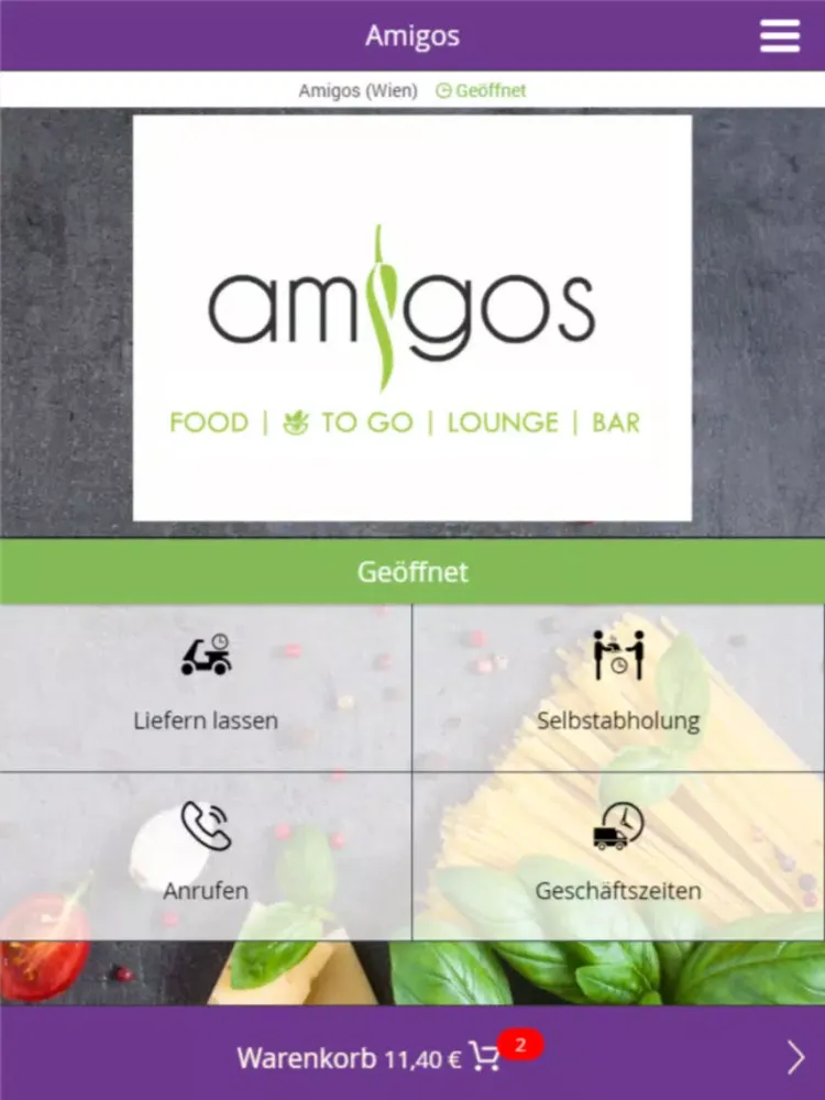 Amigos Wien iPad  Screenshots