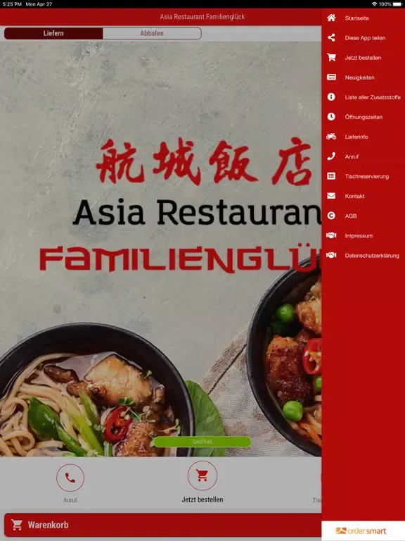 صور Asia Restaurant Familienglück iPad 