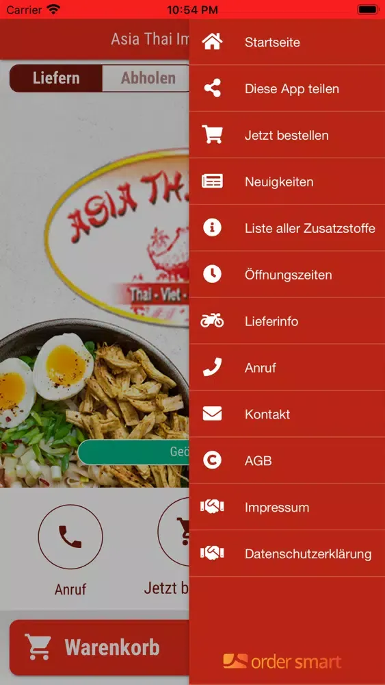 Asia Thai Imbiss Frankfurt Screenshots