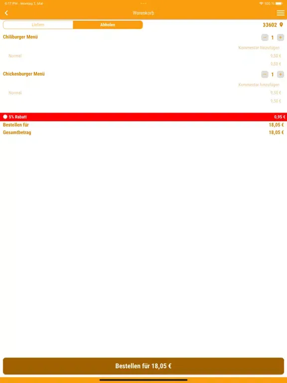 Screenshot di Athen Grill & Pizzeria iPad 