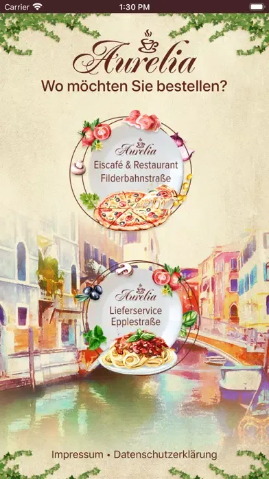 Aurelia Eiscafé & Restaurant स्क्रीनशॉट