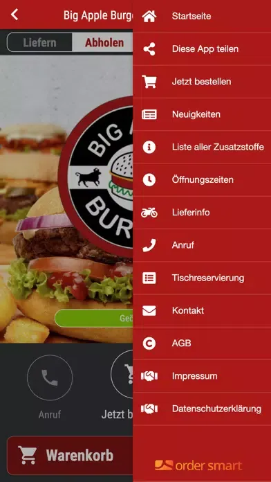 Ảnh chụp màn hình của Big Apple Burgers