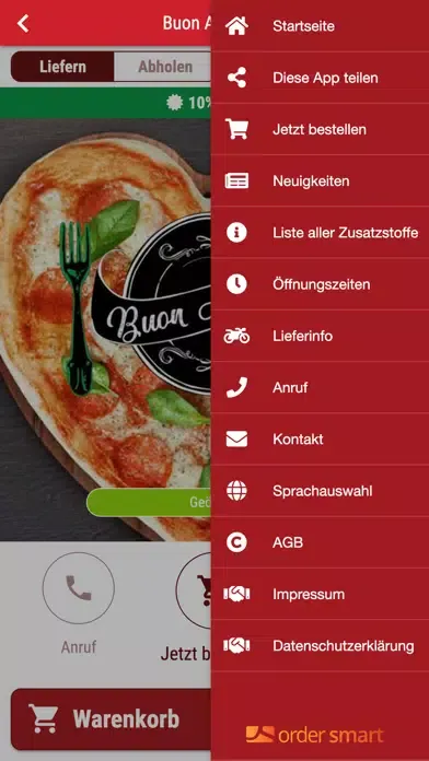 Screenshot di Pizzeria Buon Appetito