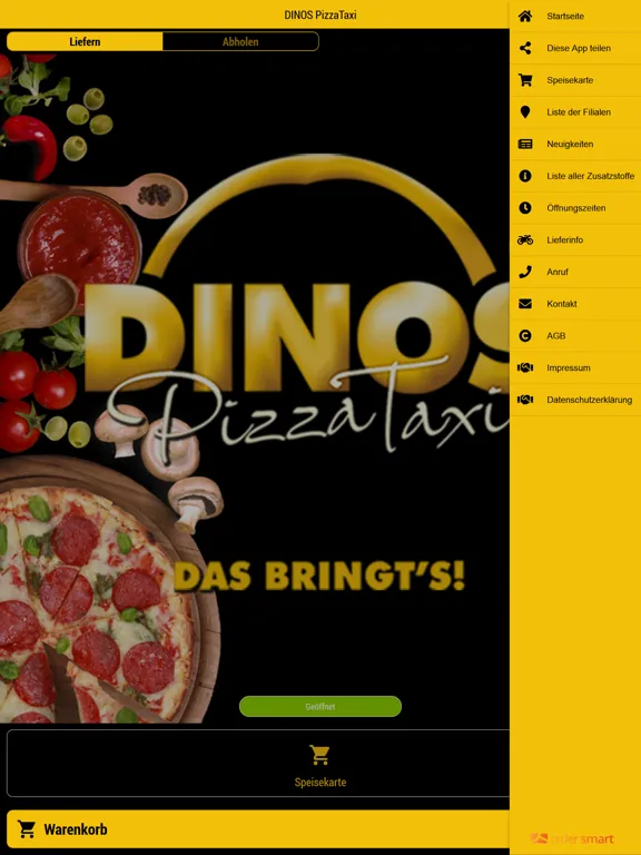 Скриншоты DINOS PizzaTaxi iPad 