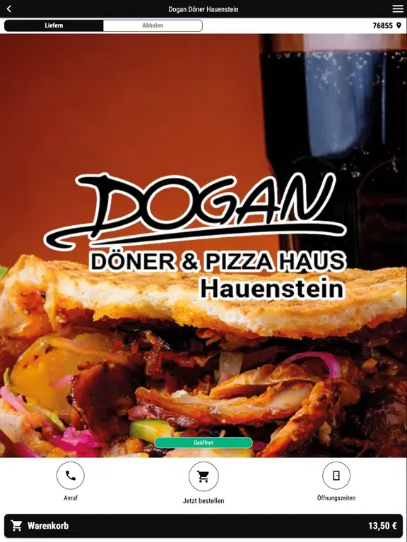 Dogan Döner Hauenstein iPad  स्क्रीनशॉट