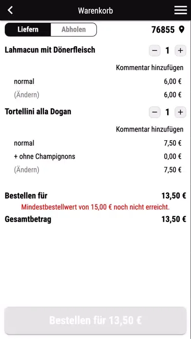 Dogan Döner Hauenstein स्क्रीनशॉट