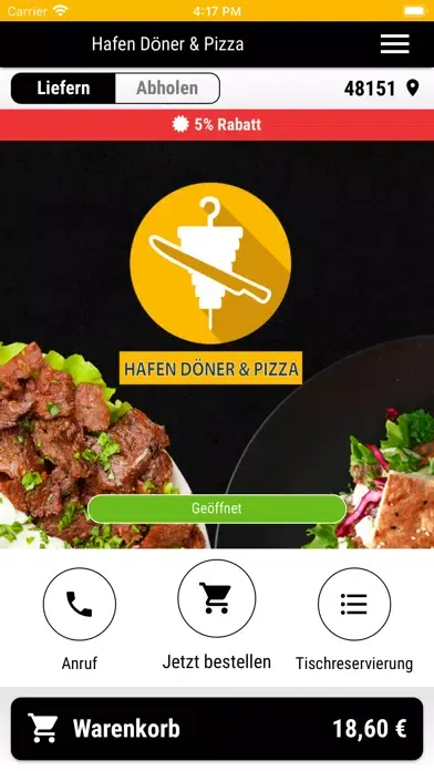 Hafen Döner & Pizza Ekran Görüntüleri