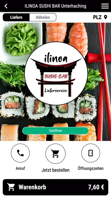 Zrzuty ekranu ILINOA SUSHI BAR Unterhaching