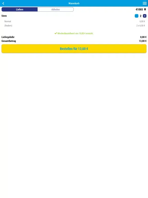 Imbiss bei Michael iPad 应用截图