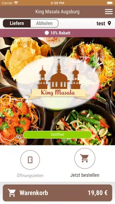 Скриншоты King Masala Augsburg