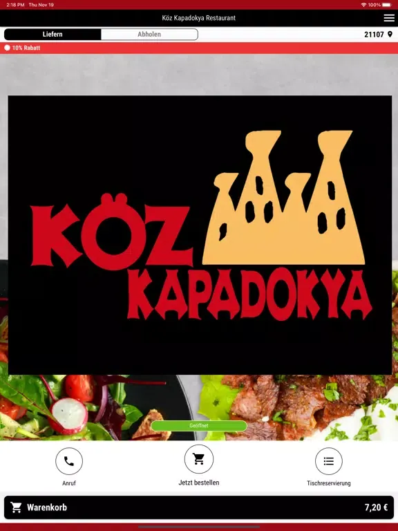 Köz Kapadokya Restaurant iPad Screenshots