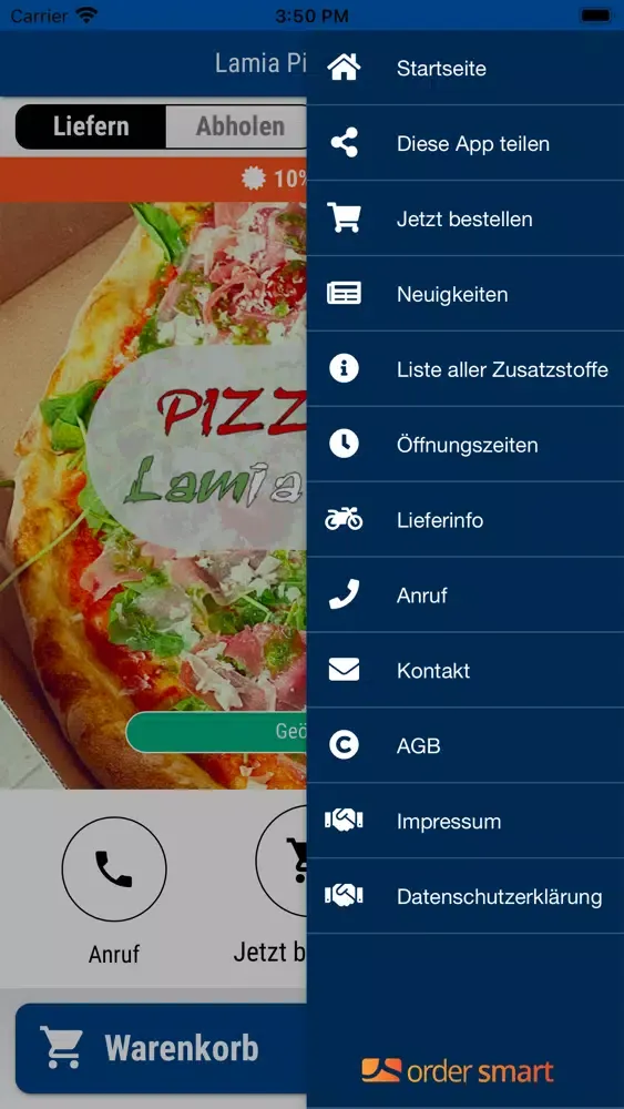 Zrzuty ekranu Lamia Pizza Fürth