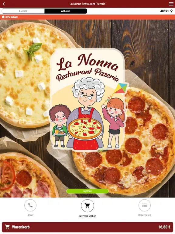 تصاویر La Nonna Restaurant Pizzeria iPad 