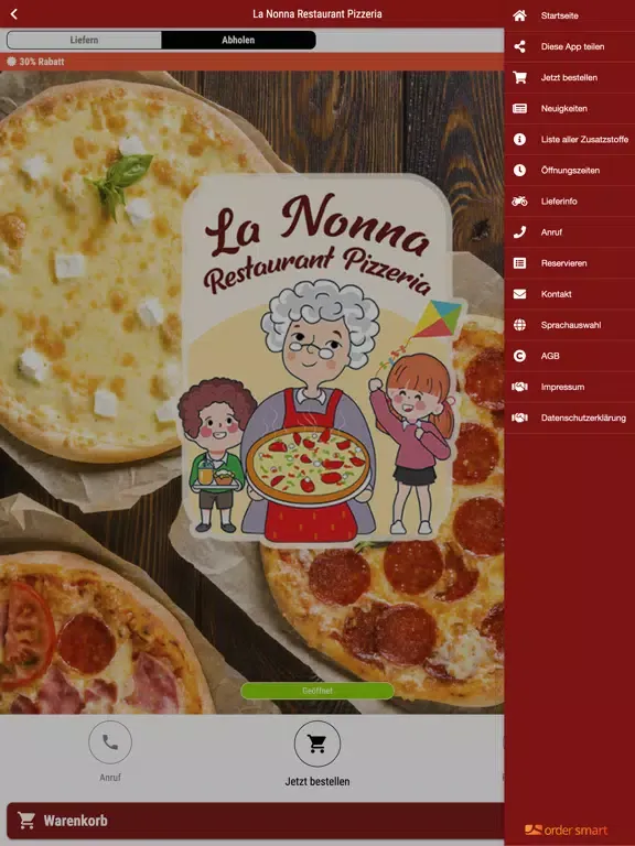 تصاویر La Nonna Restaurant Pizzeria iPad 