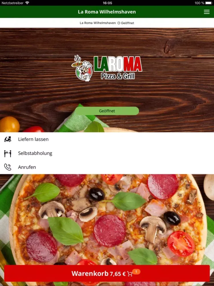 Скриншоты La Roma Wilhelmshaven iPad 