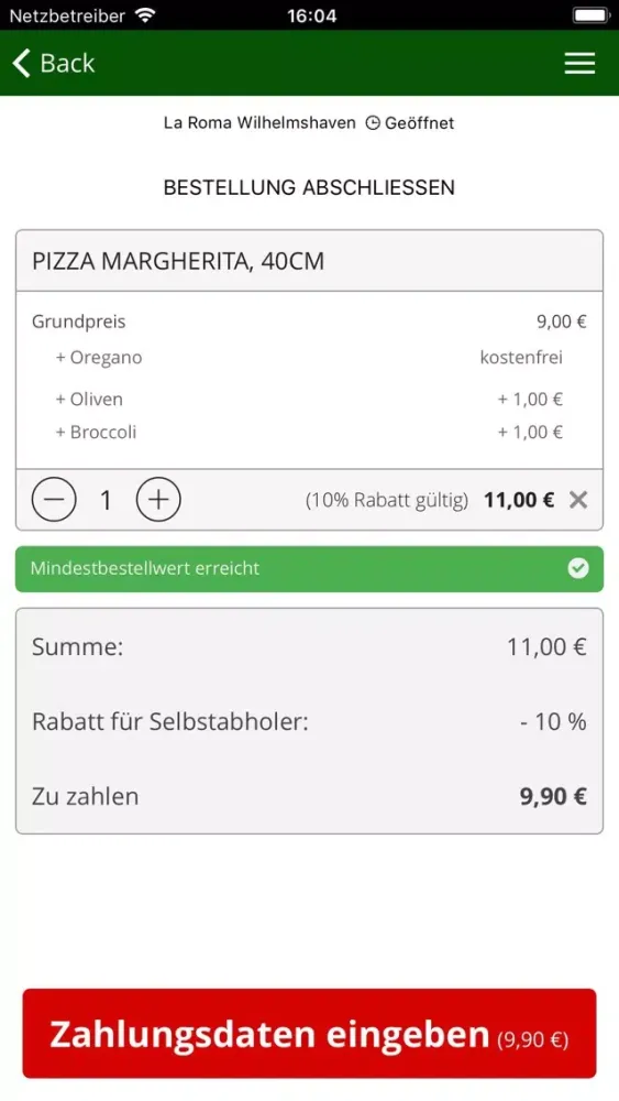 Скриншоты La Roma Wilhelmshaven