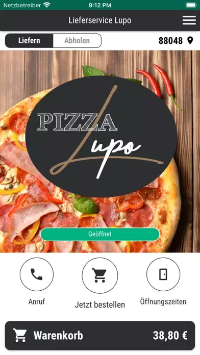 Screenshot di Lieferservice Lupo