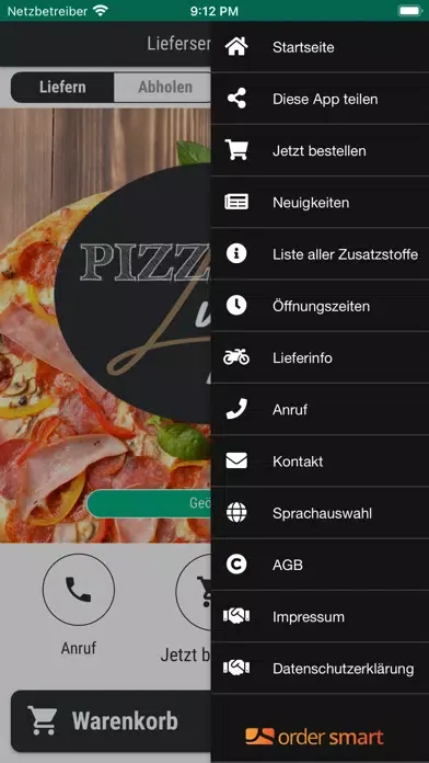 Screenshot di Lieferservice Lupo