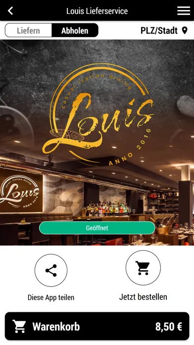 Louis Lieferservice Ekran Görüntüleri