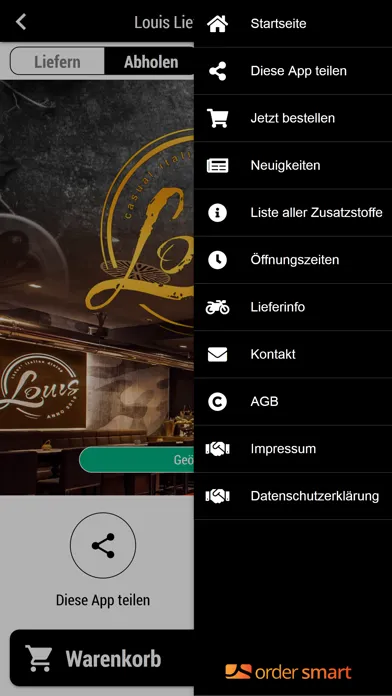 Louis Lieferservice Ekran Görüntüleri