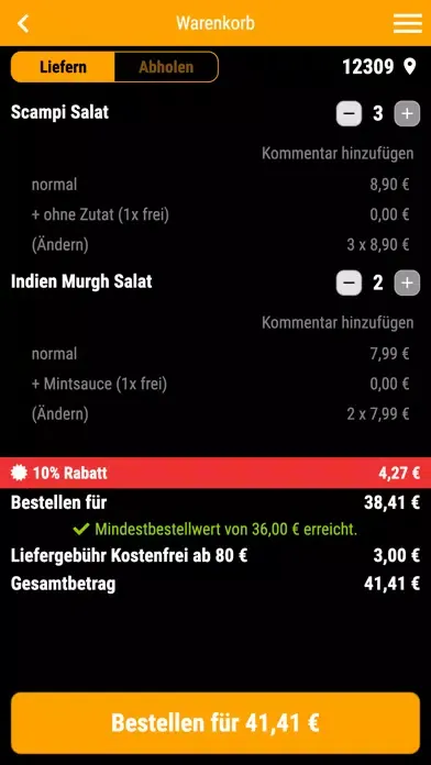 Mango Lassi indische Küche Screenshots