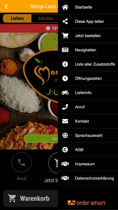 Mango Lassi indische Küche Screenshots