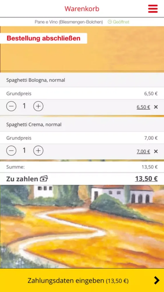 Pane e Vino应用截图