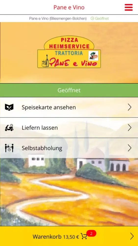 Pane e Vino应用截图