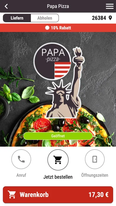 Papa Pizza Wilhelmshaven Ekran Görüntüleri
