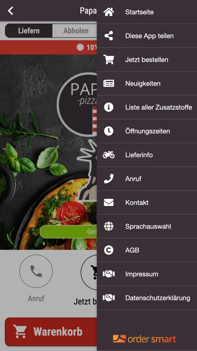 Papa Pizza Wilhelmshaven Ekran Görüntüleri
