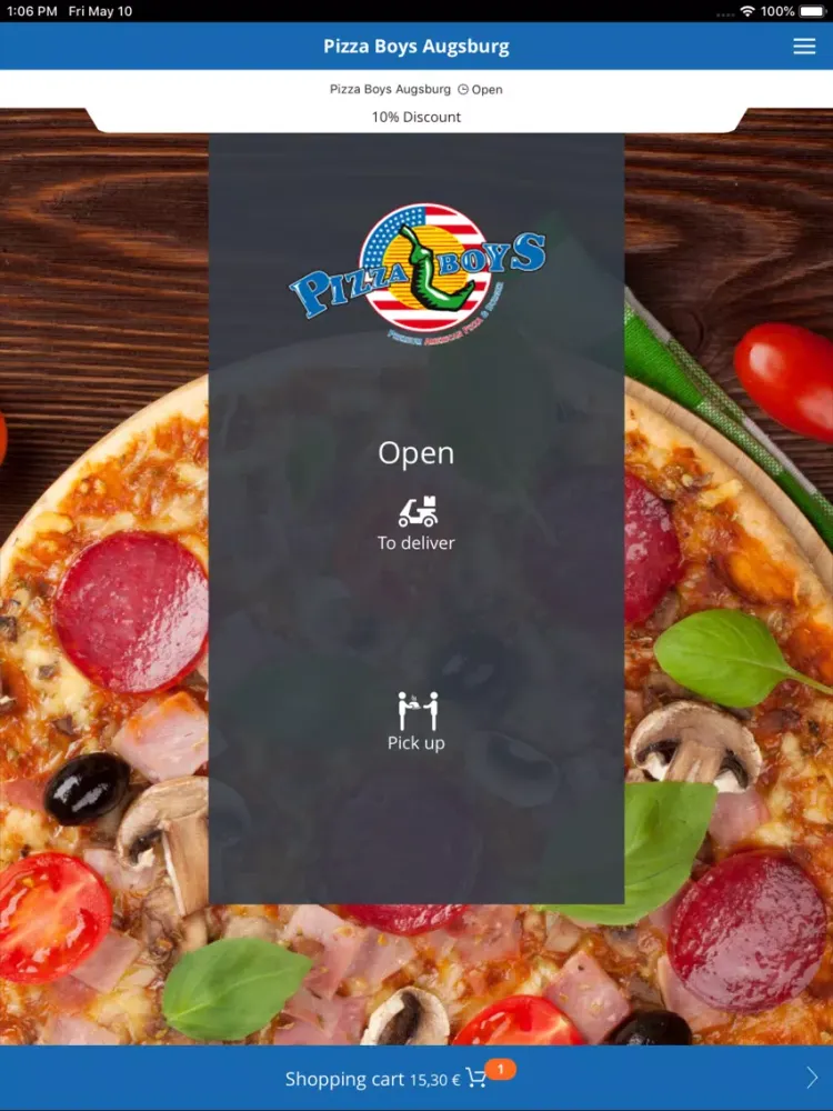 Pizza Boys Augsburg iPad  Screenshots
