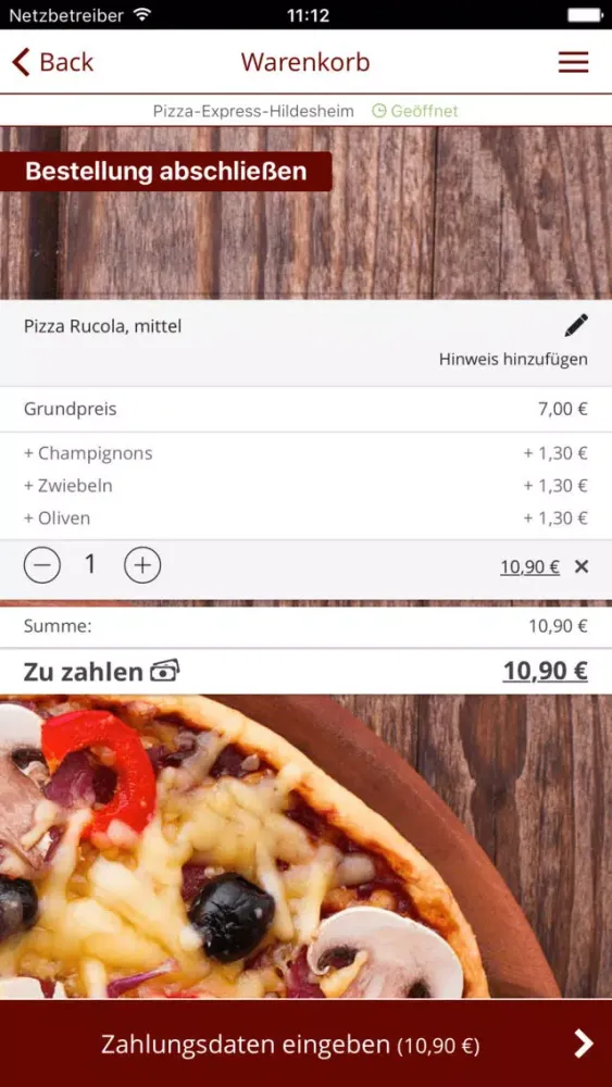 Pizza-Express-Hildesheim سکرین شاٹس