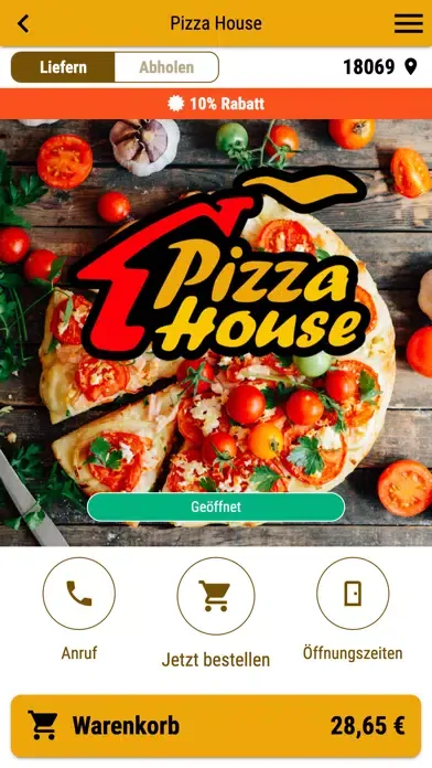 Pizza House應用截圖