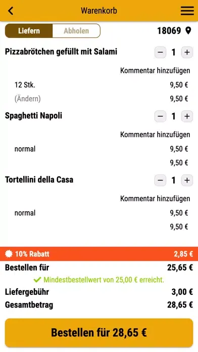 Pizza House應用截圖
