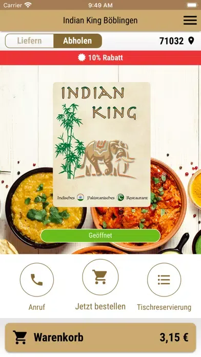 Indian King Böblingen স্ক্রিনশট