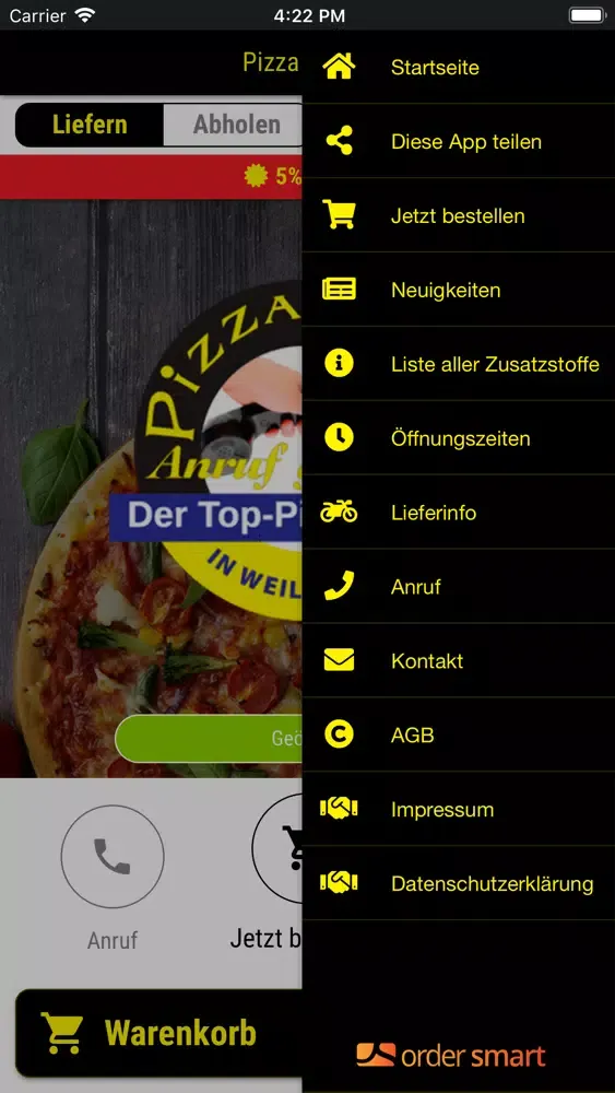 Capturas de pantalla de Pizza Phone Stuttgart