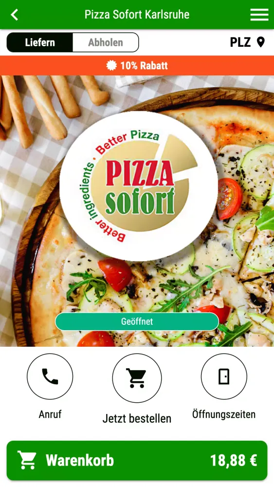 Pizza Sofort Karlsruhe Screenshots