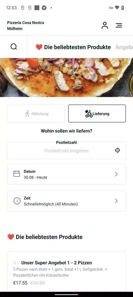Pizzeria Cosa Nostra Mülheim Screenshots