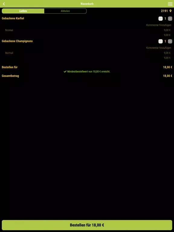 صور Pizzeria die Beste iPad 