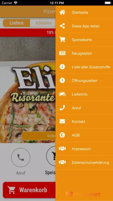 Pizzeria Eliza स्क्रीनशॉट