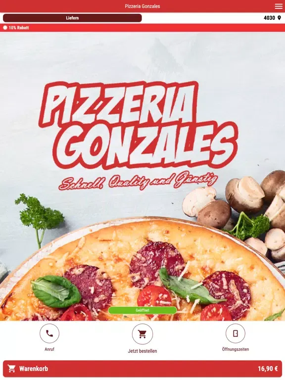 تصاویر Pizzeria Gonzales iPad 