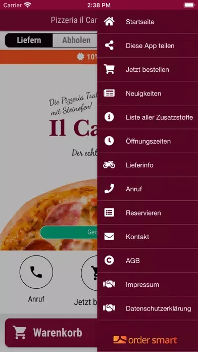 Pizzeria il Camino Dortmund سکرین شاٹس