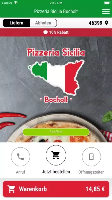 Pizzeria Sicilia Bocholt 스크린샷