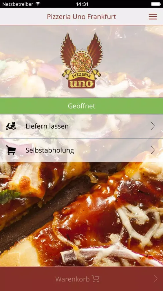 Zrzuty ekranu Pizza Uno Frankfurt