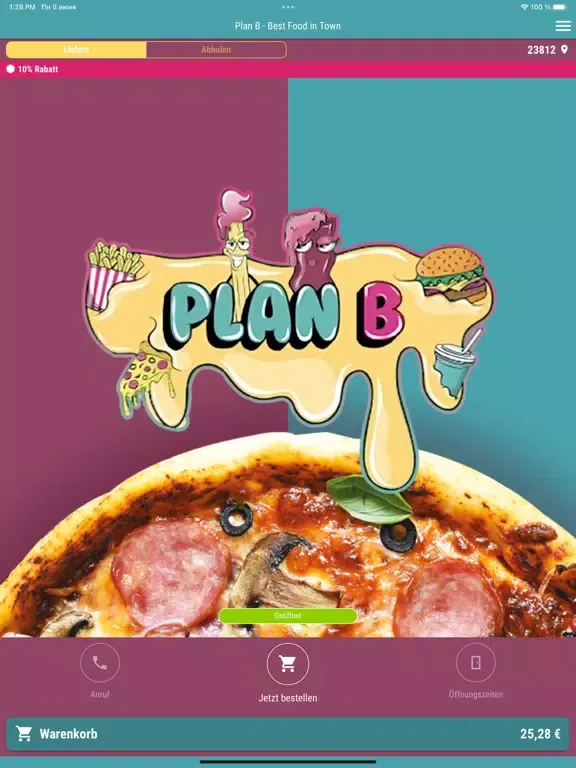 صور Plan B - Best Food in Town iPad 