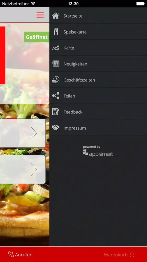 Prima Pizza应用截图